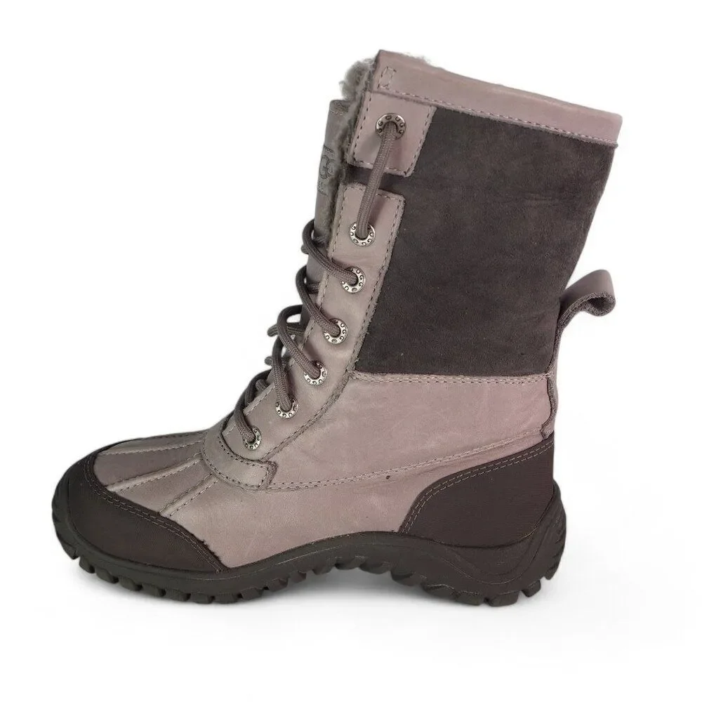 UGG‎ Adirondack II Round Toe Waterproof Winter Boots Grey 3052 Women's 6
